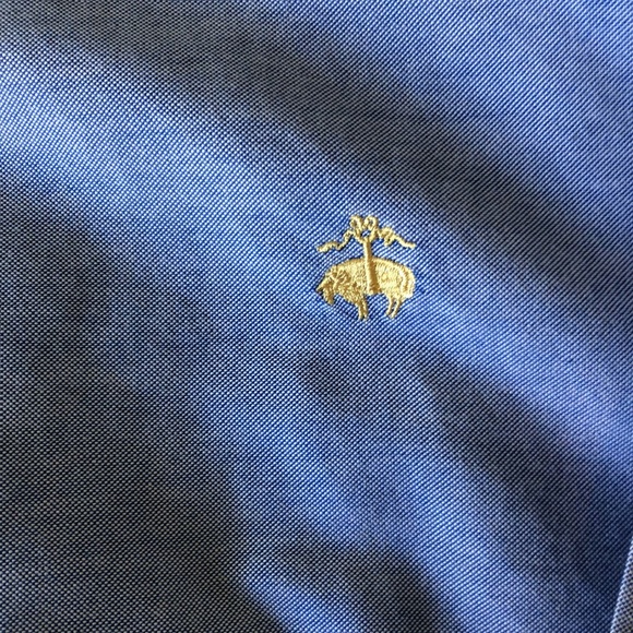 Brooks Brothers blue button down. Size L - Picture 3 of 3